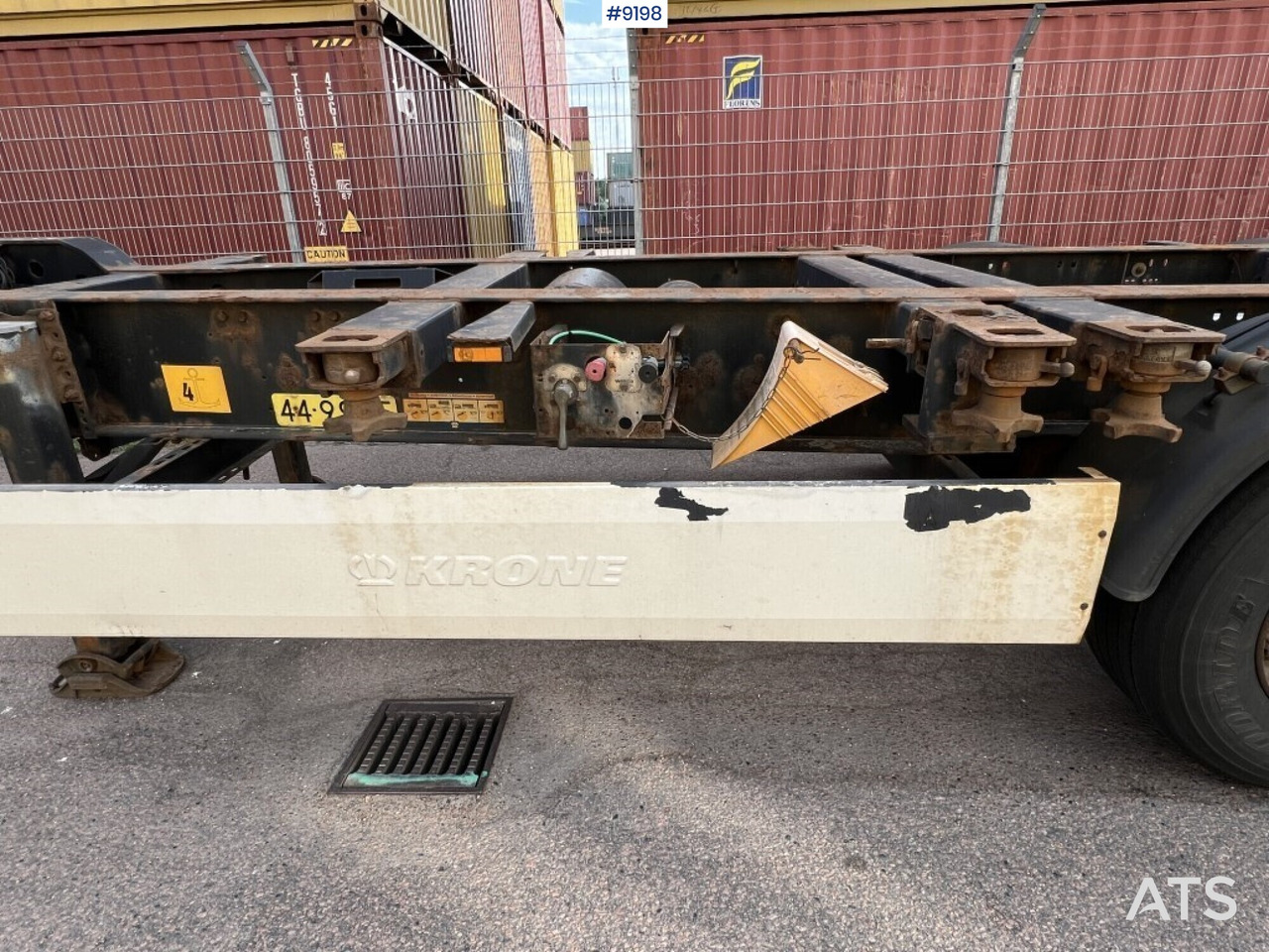 Container chassi - Krone SD - نصف مقطورة لنقل الحاويات: صورة 5 Container chassi - Krone SD - نصف مقطورة لنقل الحاويات: صورة 5
