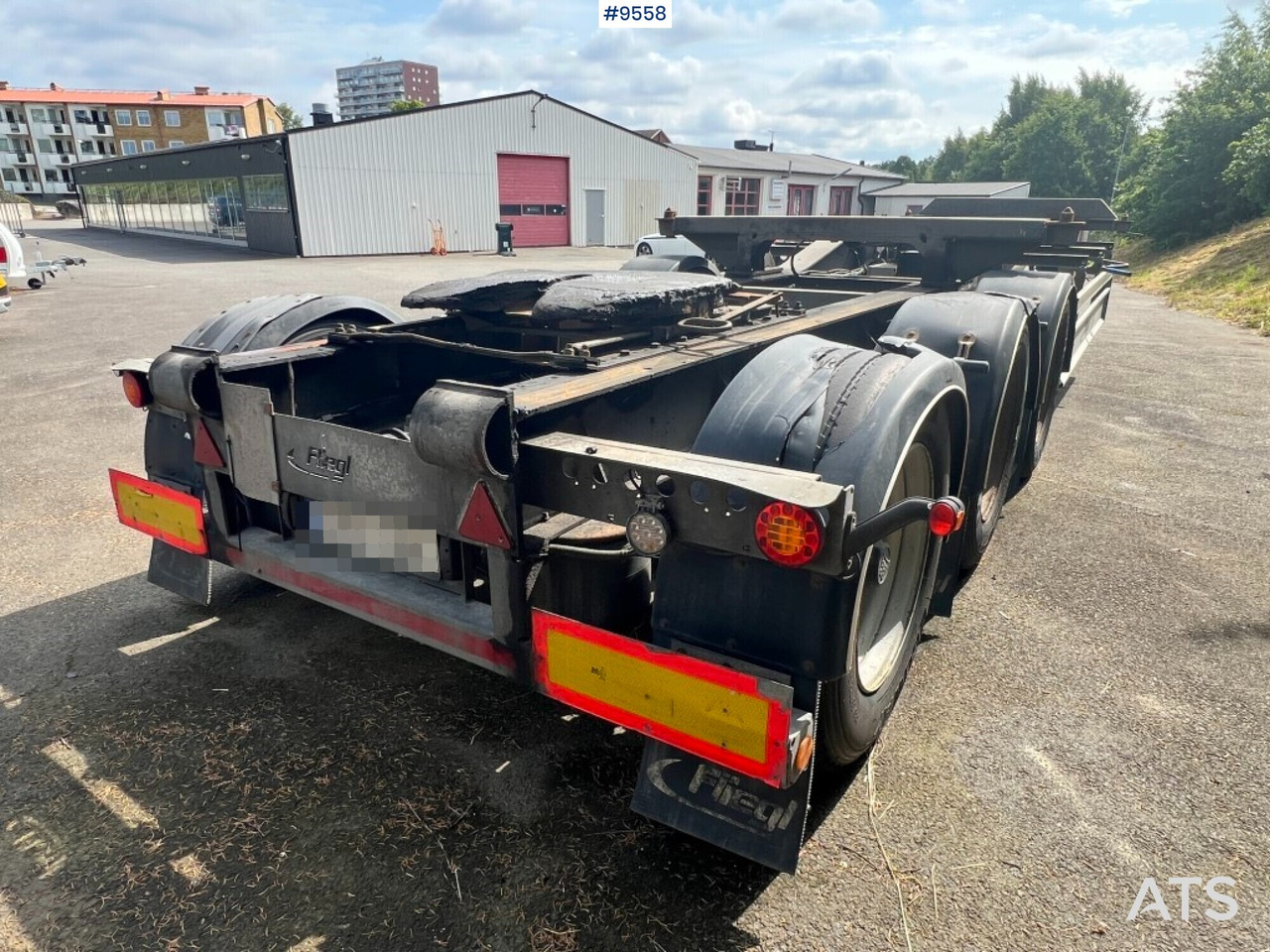 Container link - trailer Fliegl SDS 420 - مقطورة نقل الحاويات: صورة 3 Container link - trailer Fliegl SDS 420 - مقطورة نقل الحاويات: صورة 3