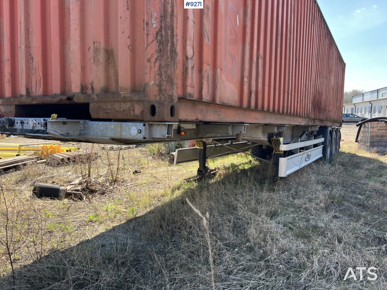 Container trailer- FLIEGL - نصف مقطورة لنقل الحاويات: صورة 4 Container trailer- FLIEGL - نصف مقطورة لنقل الحاويات: صورة 4