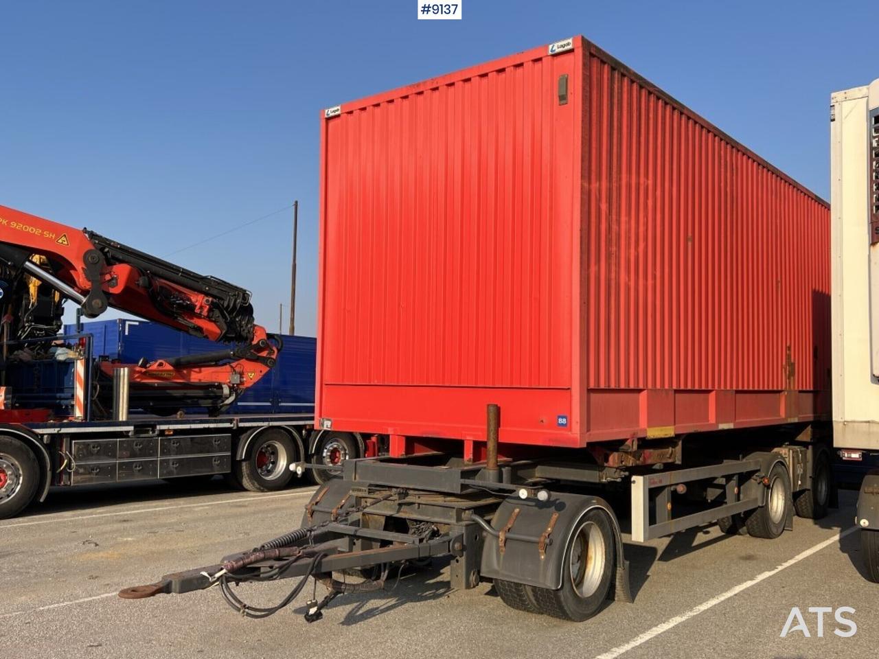Container trailer LAGAB 5530-3-TC-LSC - مقطورة نقل الحاويات: صورة 1 Container trailer LAGAB 5530-3-TC-LSC - مقطورة نقل الحاويات: صورة 1