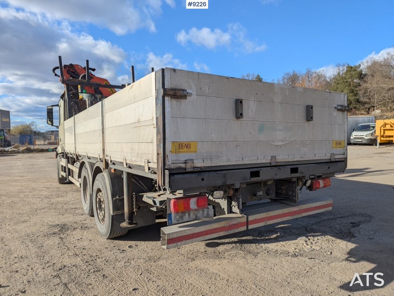 Crane Truck Mercedes-Benz Actros 2542 - شاحنات مسطحة, شاحنة كرين: صورة 3 Crane Truck Mercedes-Benz Actros 2542 - شاحنات مسطحة, شاحنة كرين: صورة 3