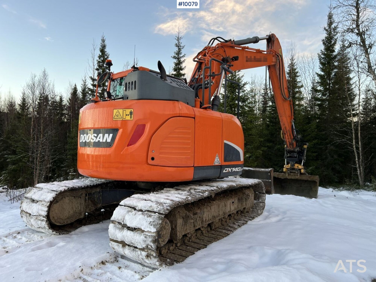 DOOSAN DX140LCR-5 Excavator with Rotor and Buckets - حفار زحاف: صورة 3 DOOSAN DX140LCR-5 Excavator with Rotor and Buckets - حفار زحاف: صورة 3
