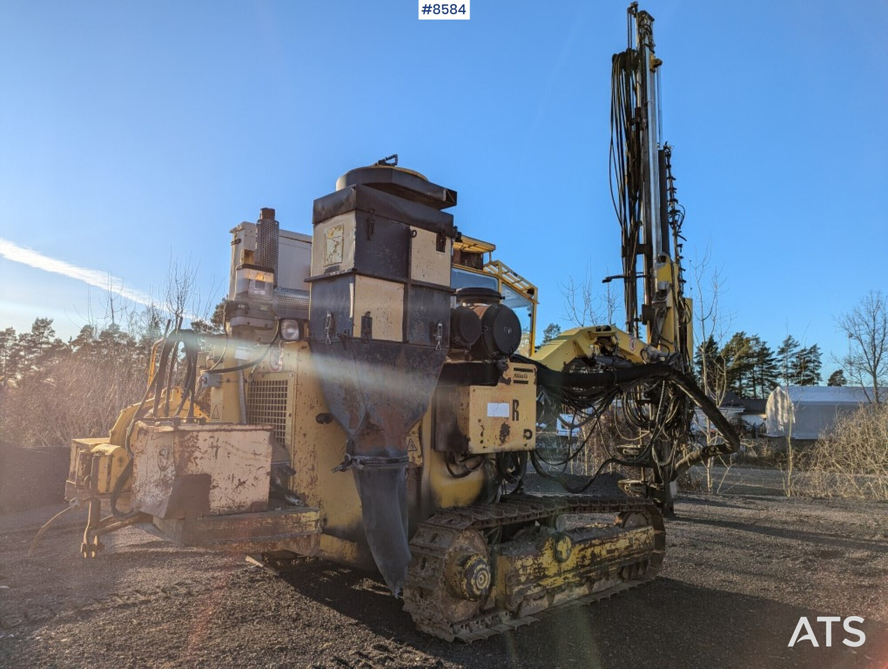 برج الحفر Drill rigg Atlas Copco ROC 642 HP with cab (SEE VIDEO): صورة 8