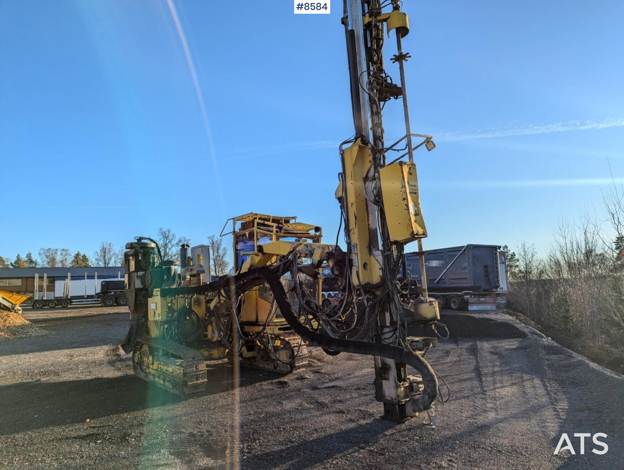 برج الحفر Drill rigg Atlas Copco ROC 642 HP with cab (SEE VIDEO): صورة 9