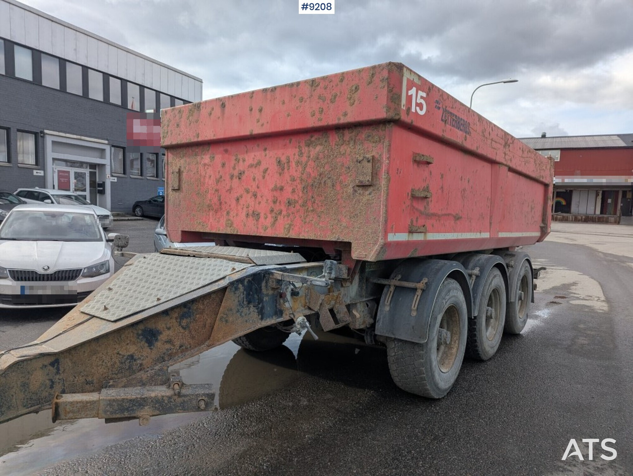Dump / dozer truck Mercedes Benz Arocs 3251 8X4 with tipper wagon - شاحنة قلاب: صورة 4 Dump / dozer truck Mercedes Benz Arocs 3251 8X4 with tipper wagon - شاحنة قلاب: صورة 4