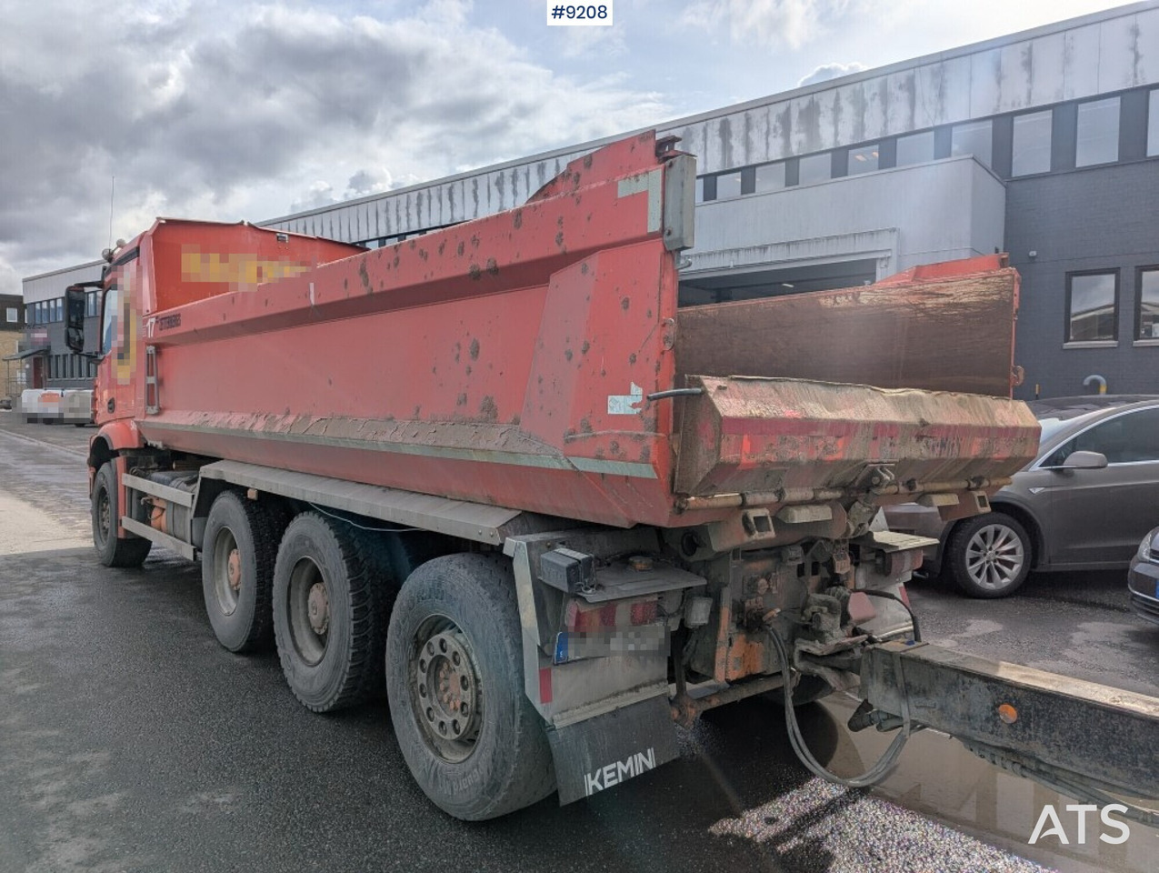Dump / dozer truck Mercedes Benz Arocs 3251 8X4 with tipper wagon - شاحنة قلاب: صورة 3 Dump / dozer truck Mercedes Benz Arocs 3251 8X4 with tipper wagon - شاحنة قلاب: صورة 3