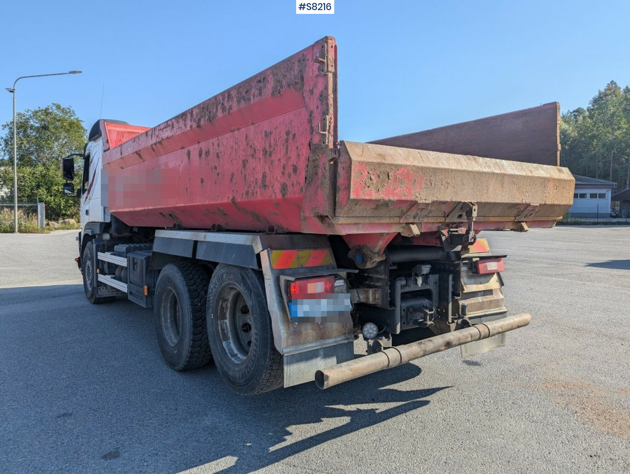 شاحنة قلاب Dump truck Volvo FMX 6X2: صورة 8