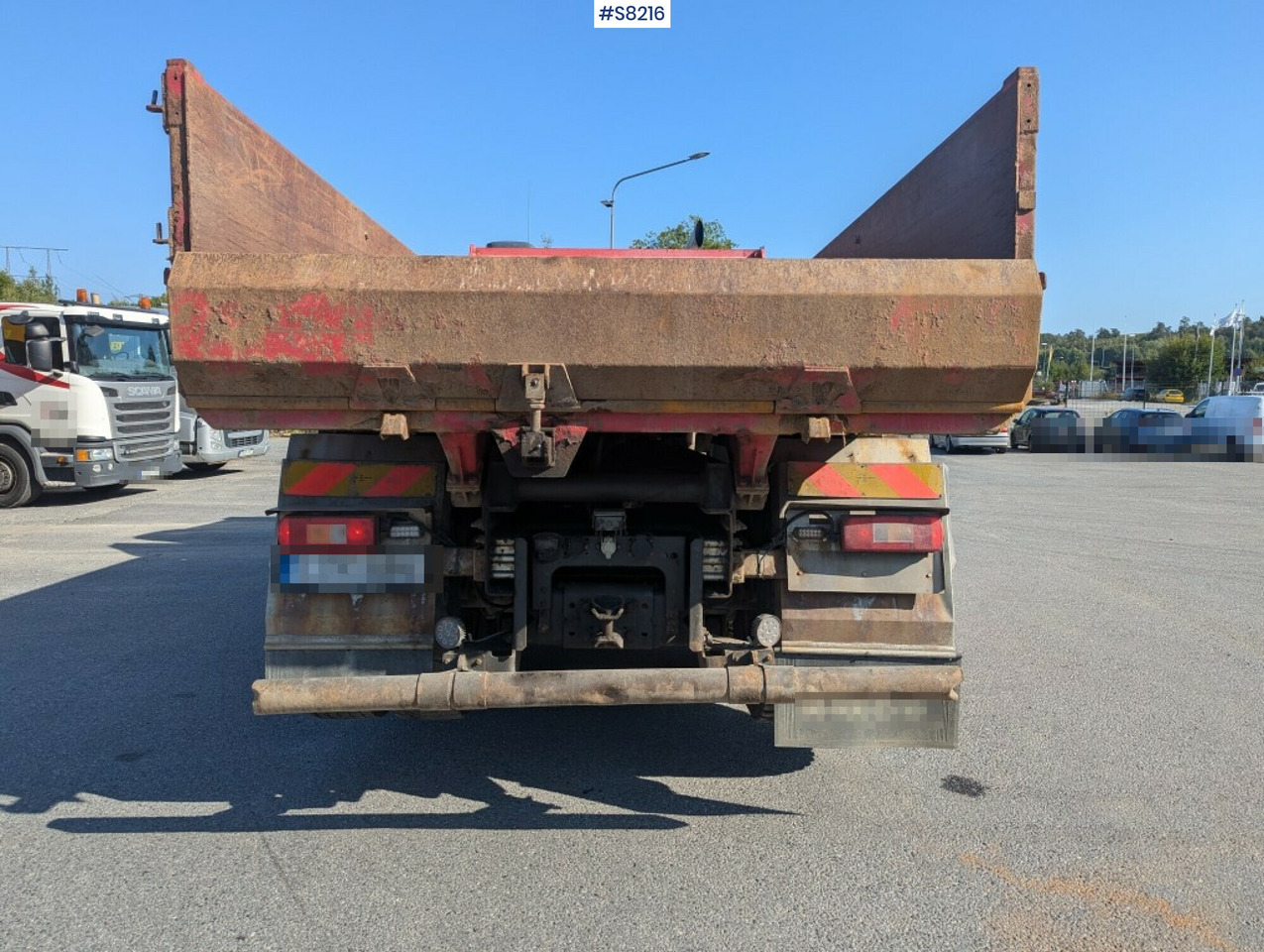 شاحنة قلاب Dump truck Volvo FMX 6X2: صورة 9