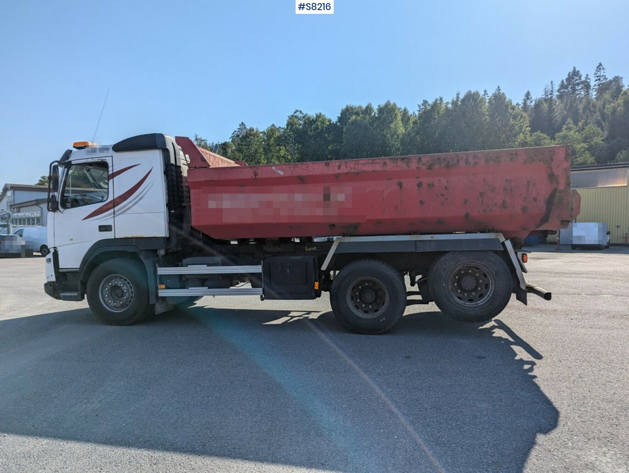 شاحنة قلاب Dump truck Volvo FMX 6X2: صورة 7