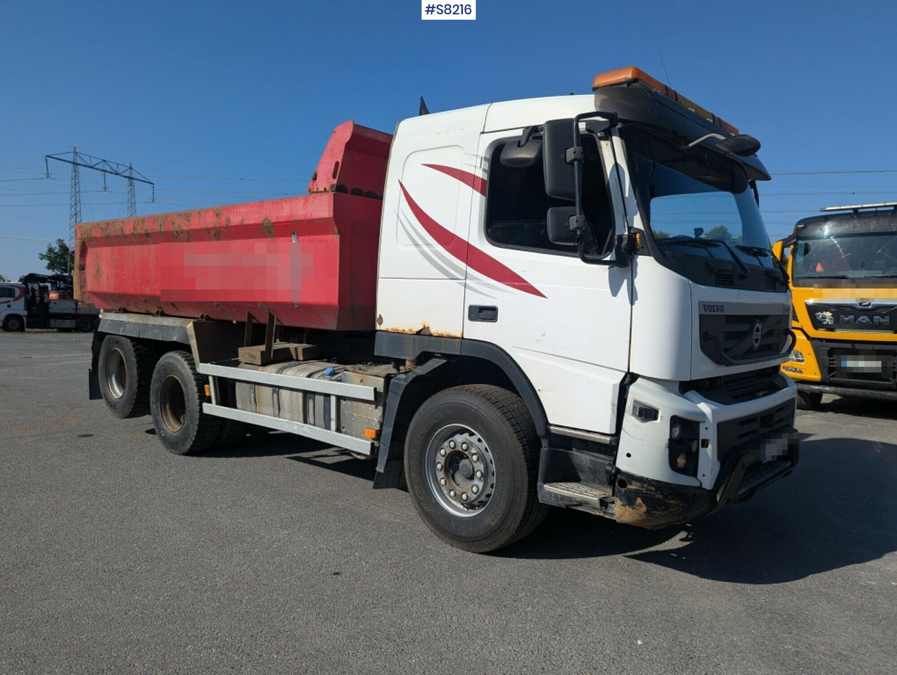 شاحنة قلاب Dump truck Volvo FMX 6X2: صورة 10