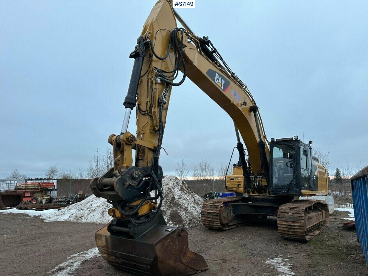 Excavator Cat 336F LXE with rotor - حفارة: صورة 2 Excavator Cat 336F LXE with rotor - حفارة: صورة 2