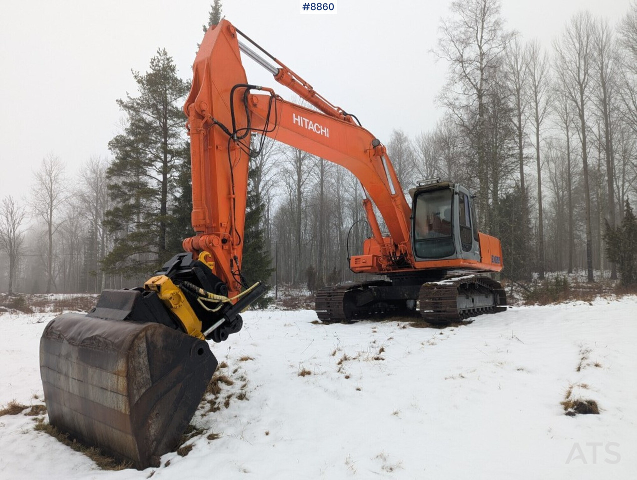 Excavator Fiat Hitachi EX255 with tiltrotator and grading bucket (SEE VIDEO) - حفار زحاف: صورة 1 Excavator Fiat Hitachi EX255 with tiltrotator and grading bucket (SEE VIDEO) - حفار زحاف: صورة 1