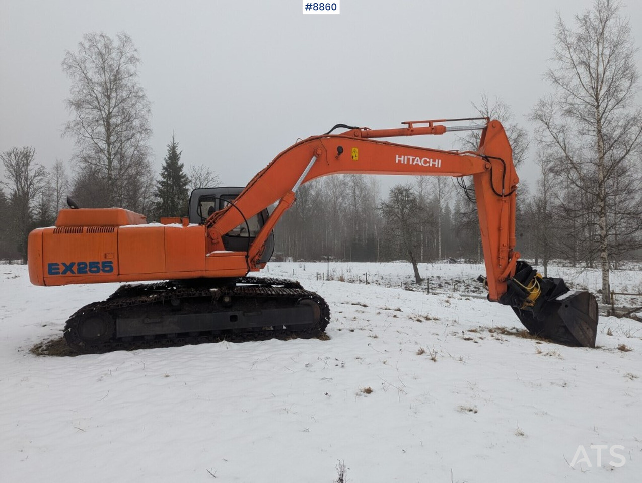 Excavator Fiat Hitachi EX255 with tiltrotator and grading bucket (SEE VIDEO) - حفار زحاف: صورة 3 Excavator Fiat Hitachi EX255 with tiltrotator and grading bucket (SEE VIDEO) - حفار زحاف: صورة 3