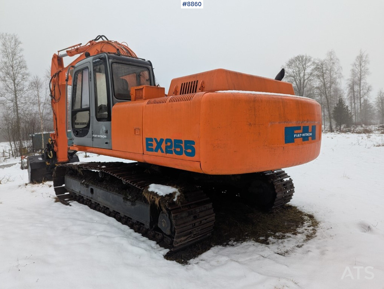 Excavator Fiat Hitachi EX255 with tiltrotator and grading bucket (SEE VIDEO) - حفار زحاف: صورة 2 Excavator Fiat Hitachi EX255 with tiltrotator and grading bucket (SEE VIDEO) - حفار زحاف: صورة 2