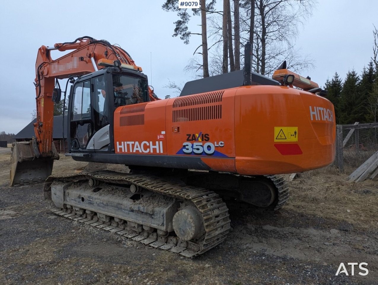 Excavator Hitachi ZX350LC-5B with bucket and digging system - حفارة: صورة 2 Excavator Hitachi ZX350LC-5B with bucket and digging system - حفارة: صورة 2