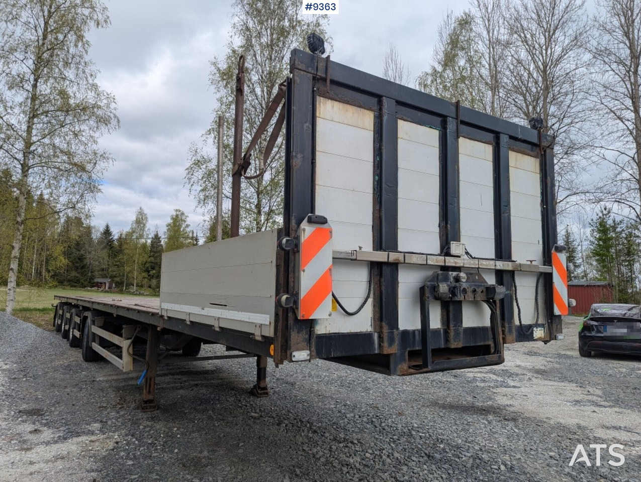 Flatbed trailer Närko - نصف مقطورة مسطحة: صورة 3 Flatbed trailer Närko - نصف مقطورة مسطحة: صورة 3