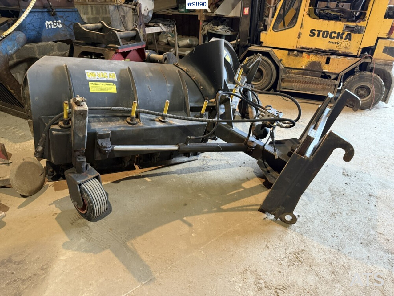 Folding plow - Uni-Väg UV-280 - Stora BM - كاسحة ثلوج: صورة 4 Folding plow - Uni-Väg UV-280 - Stora BM - كاسحة ثلوج: صورة 4