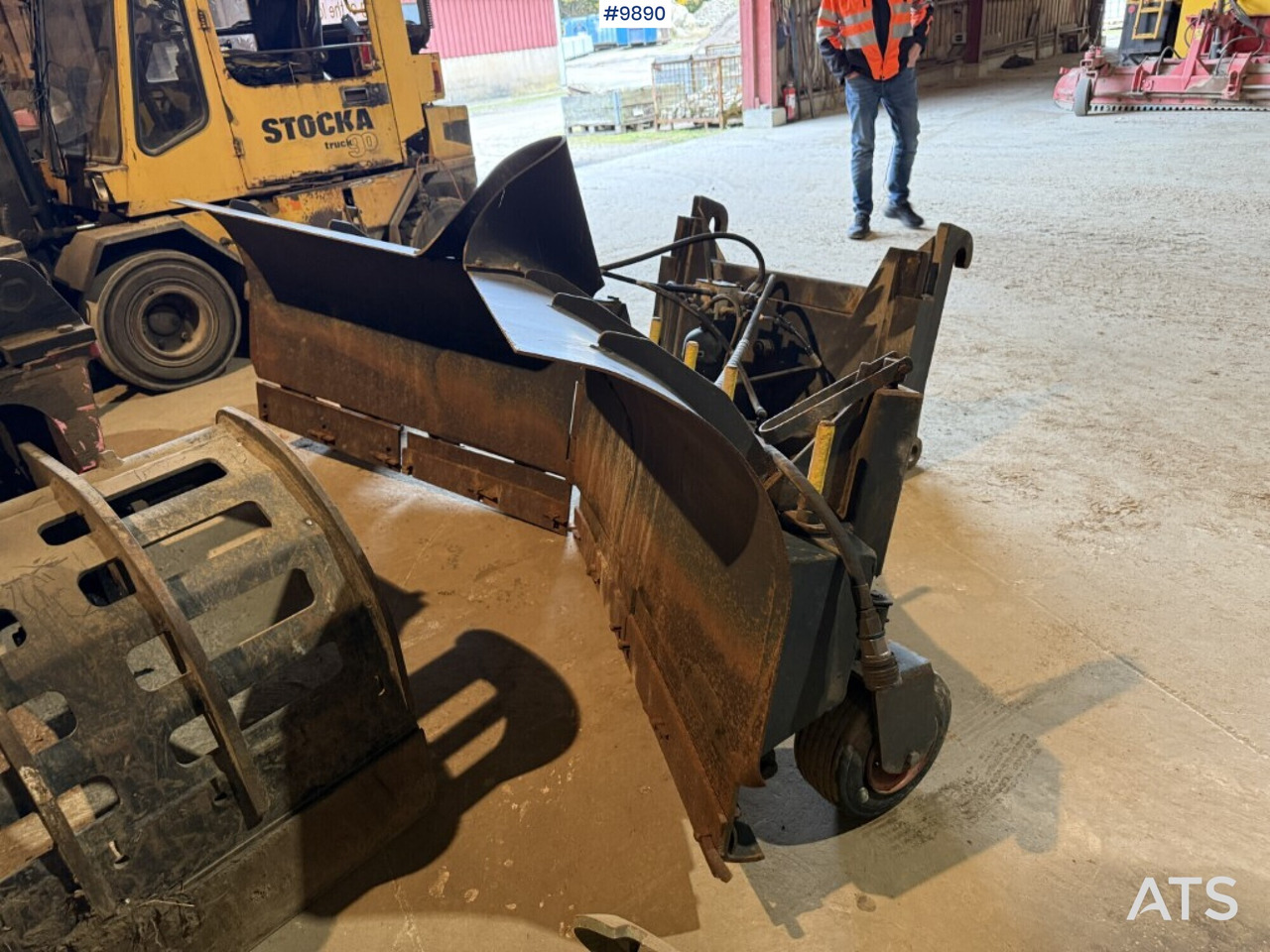 Folding plow - Uni-Väg UV-280 - Stora BM - كاسحة ثلوج: صورة 2 Folding plow - Uni-Väg UV-280 - Stora BM - كاسحة ثلوج: صورة 2