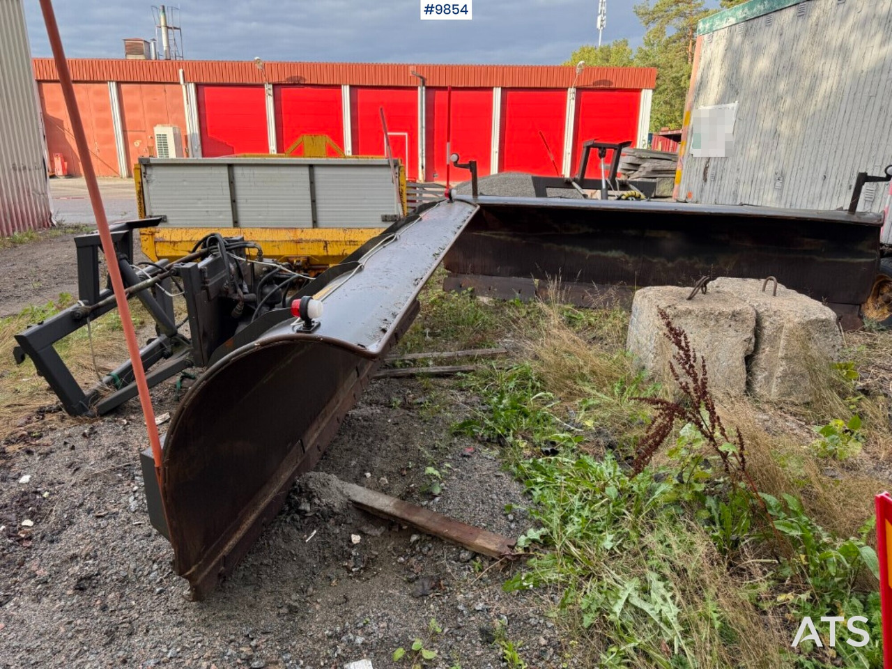 Front plows UNI-VÄG UV-360 - كاسحة ثلوج: صورة 1 Front plows UNI-VÄG UV-360 - كاسحة ثلوج: صورة 1