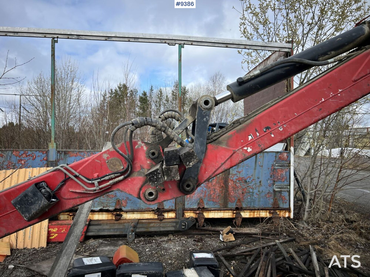ونش كرين HIAB LOGLIFT F108 ST 96 Timber crane / logging crane: صورة 15