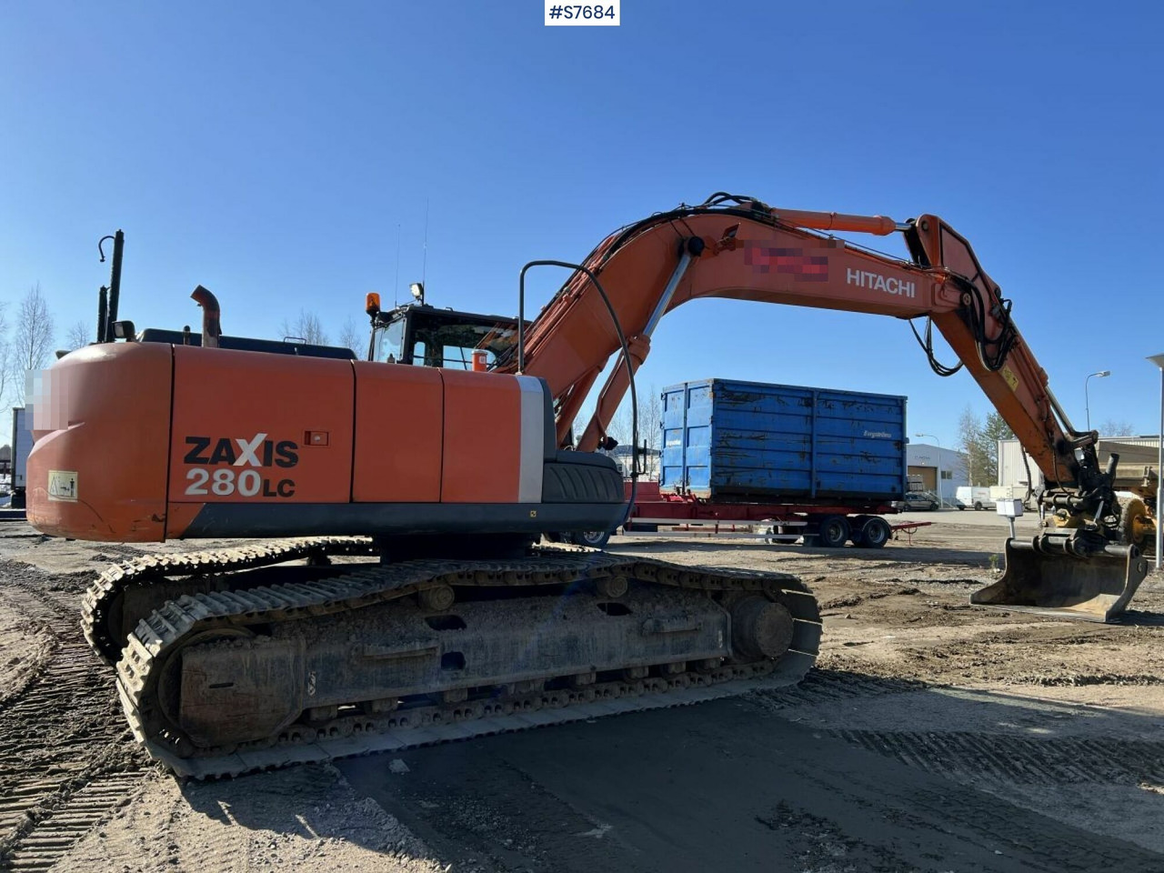 Hitachi ZX 280 LC-3 Excavator with gravel system - حفارة: صورة 4 Hitachi ZX 280 LC-3 Excavator with gravel system - حفارة: صورة 4
