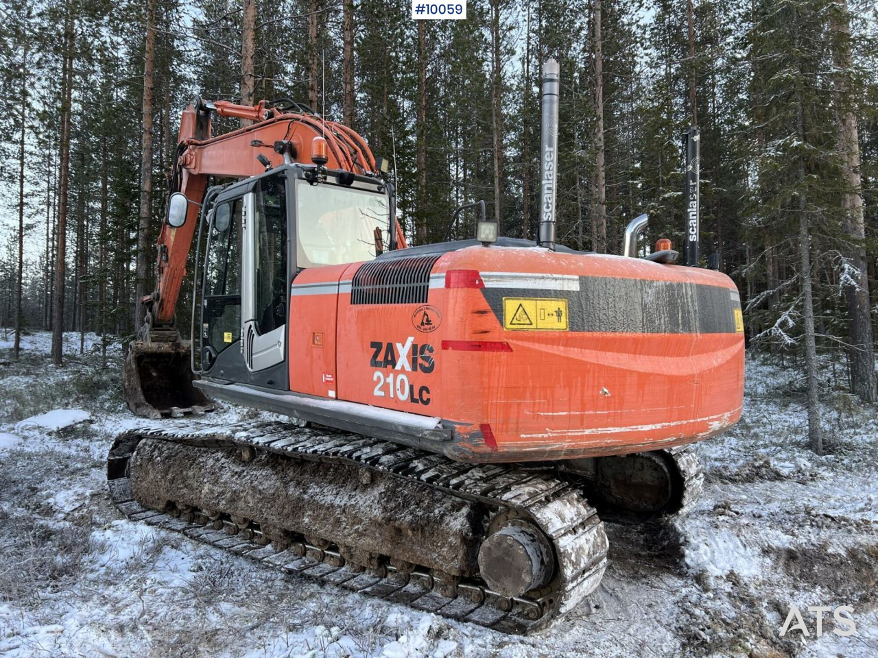 Hitachi ZX210LC-3 Excavator with rotor and tooth bucket - حفار زحاف: صورة 2 Hitachi ZX210LC-3 Excavator with rotor and tooth bucket - حفار زحاف: صورة 2