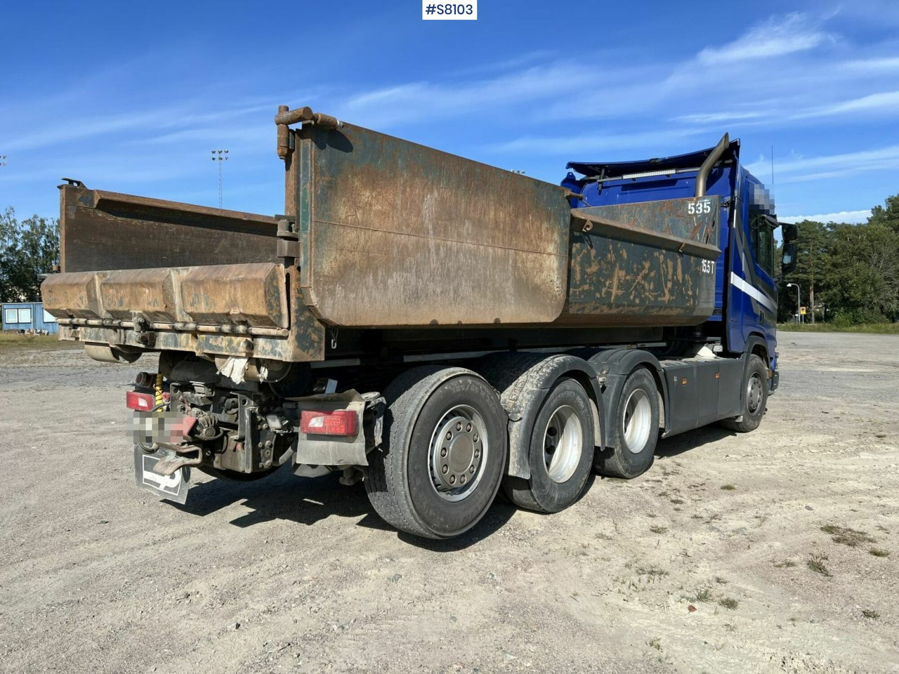 Hook truck, Scania R580, Joab L27 Hook - شاحنة ذات خطاف: صورة 5 Hook truck, Scania R580, Joab L27 Hook - شاحنة ذات خطاف: صورة 5