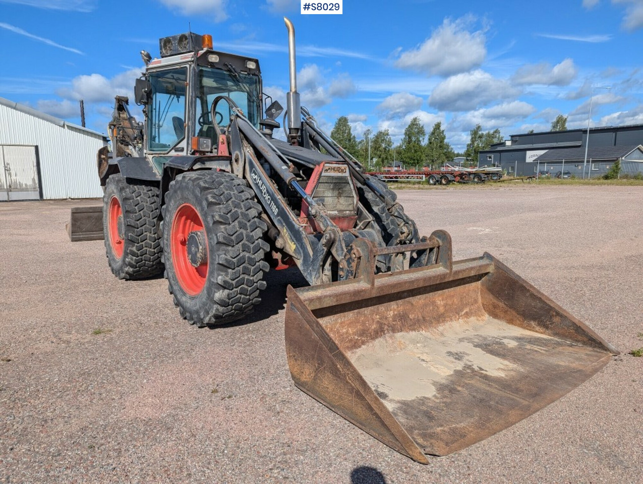 Huddig 1160 Backhoe loader - SEE VIDEO - جرافة حفار: صورة 3 Huddig 1160 Backhoe loader - SEE VIDEO - جرافة حفار: صورة 3