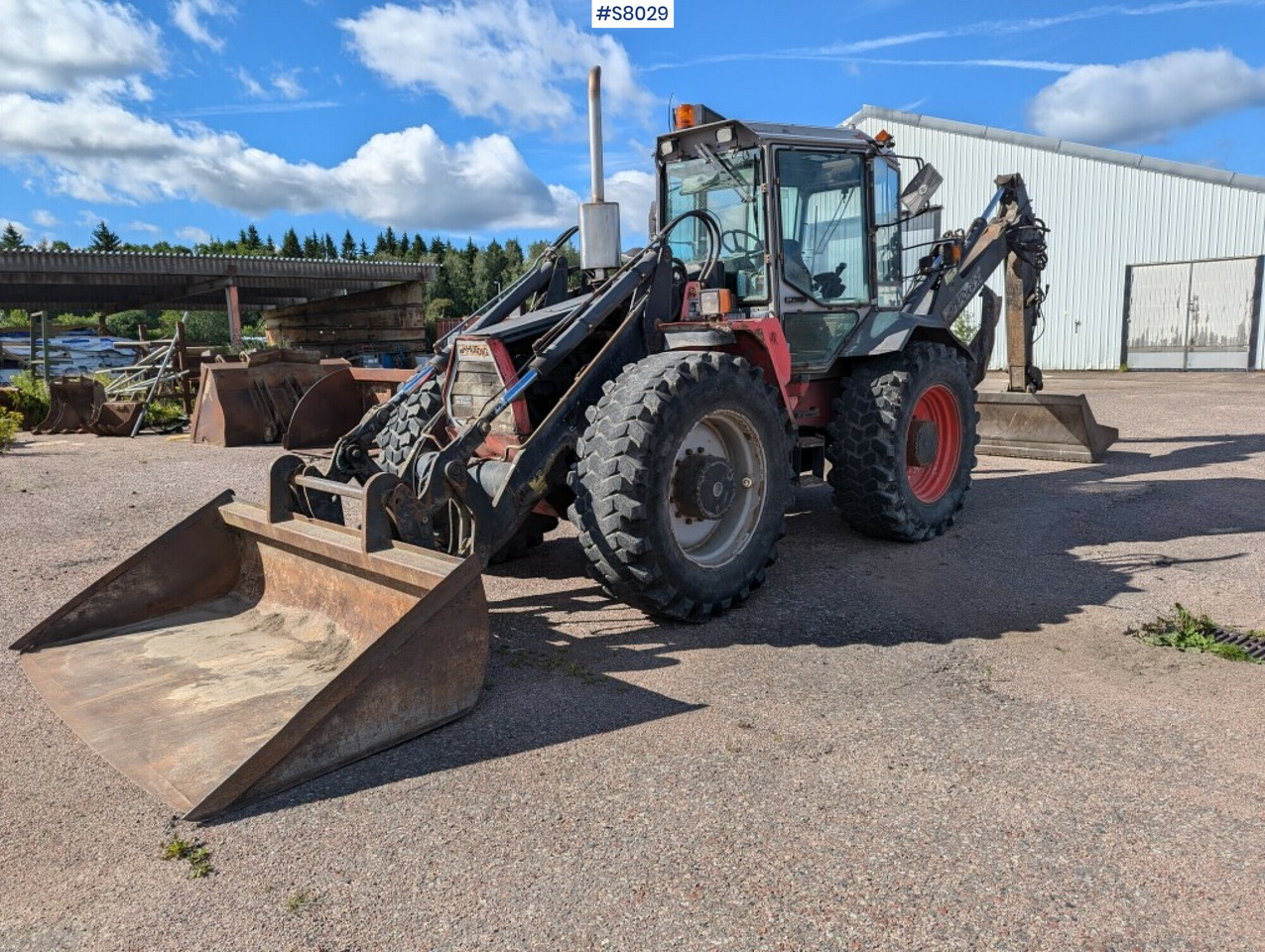Huddig 1160 Backhoe loader - SEE VIDEO - جرافة حفار: صورة 1 Huddig 1160 Backhoe loader - SEE VIDEO - جرافة حفار: صورة 1