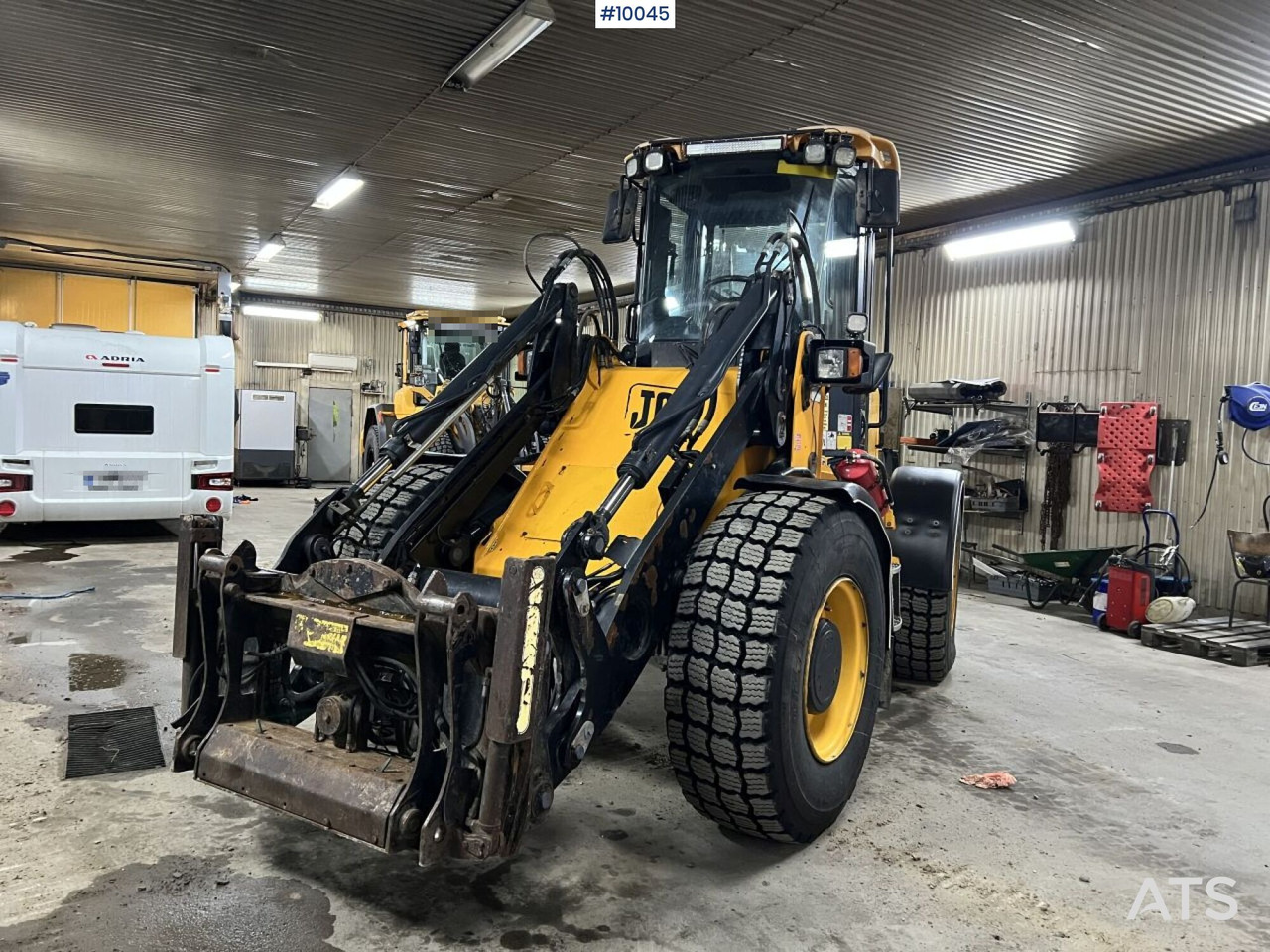 JCB 416HT Wheel loader with tilt bracket - اللودر بعجل: صورة 2 JCB 416HT Wheel loader with tilt bracket - اللودر بعجل: صورة 2