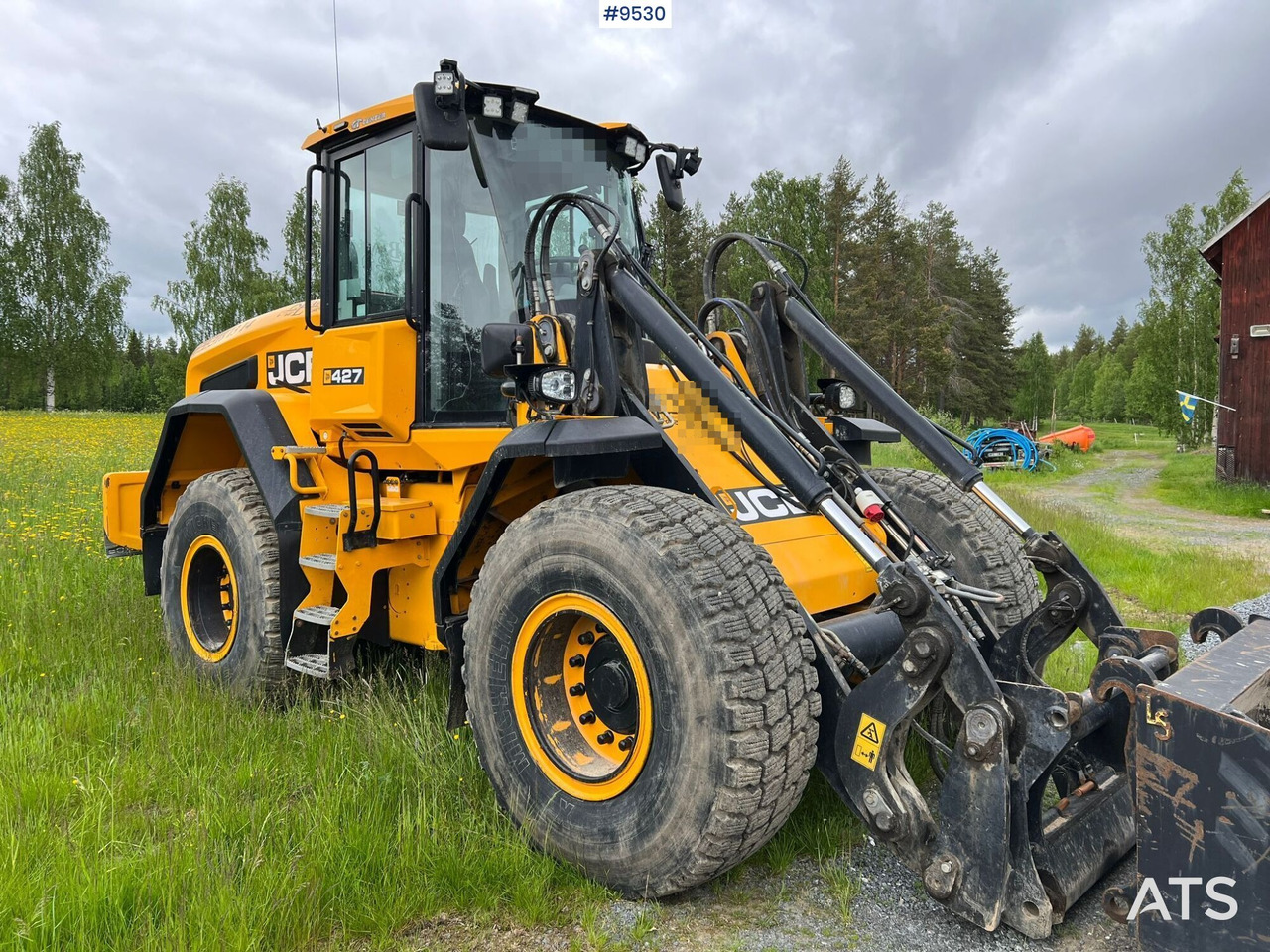 JCB 427 HT Wheel loader with gears - اللودر بعجل: صورة 1 JCB 427 HT Wheel loader with gears - اللودر بعجل: صورة 1