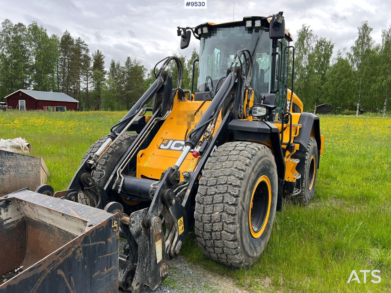 JCB 427 HT Wheel loader with gears - اللودر بعجل: صورة 2 JCB 427 HT Wheel loader with gears - اللودر بعجل: صورة 2