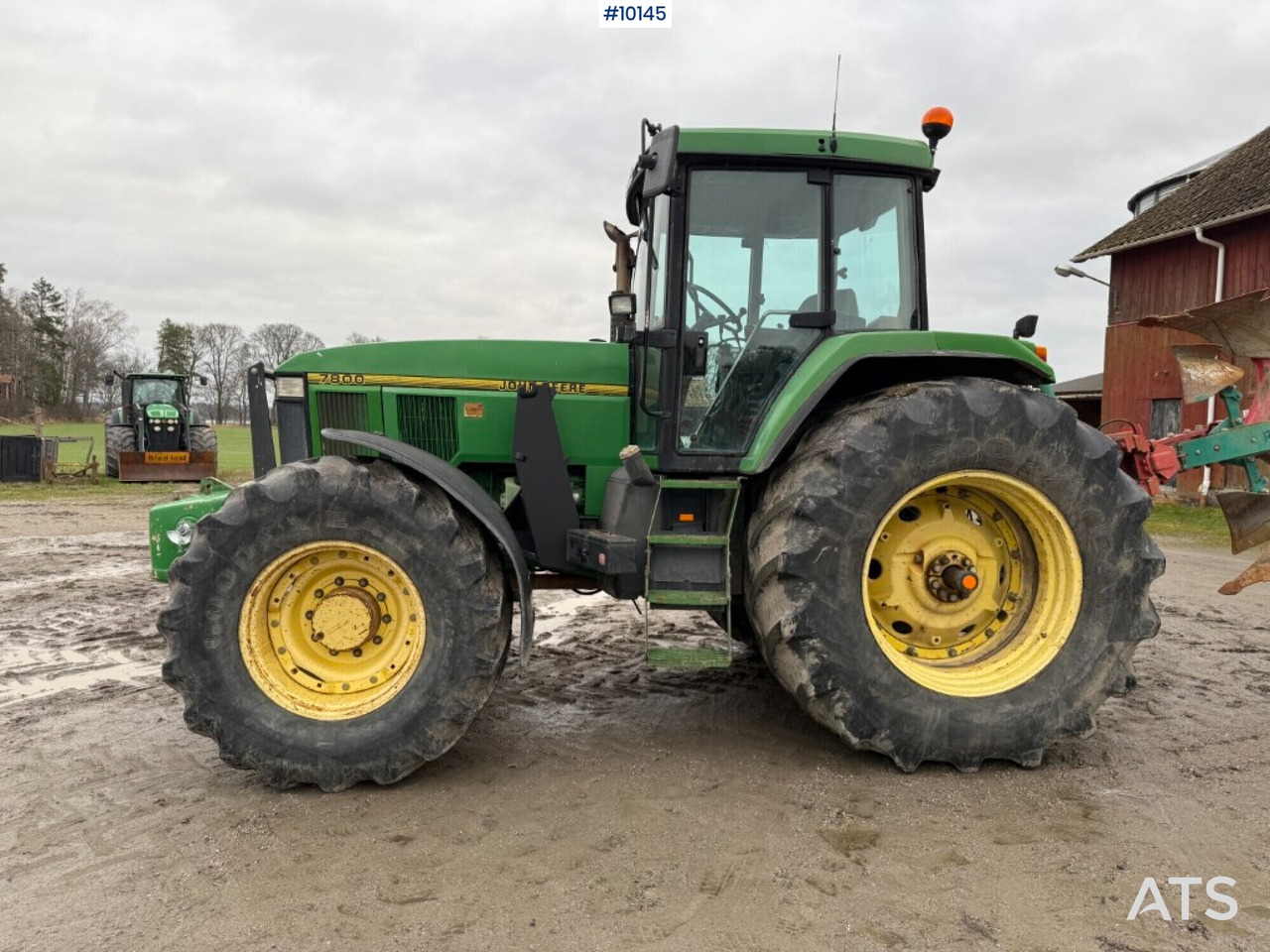 John Deere 7800 with loader (VIDEO) - جرار: صورة 2 John Deere 7800 with loader (VIDEO) - جرار: صورة 2