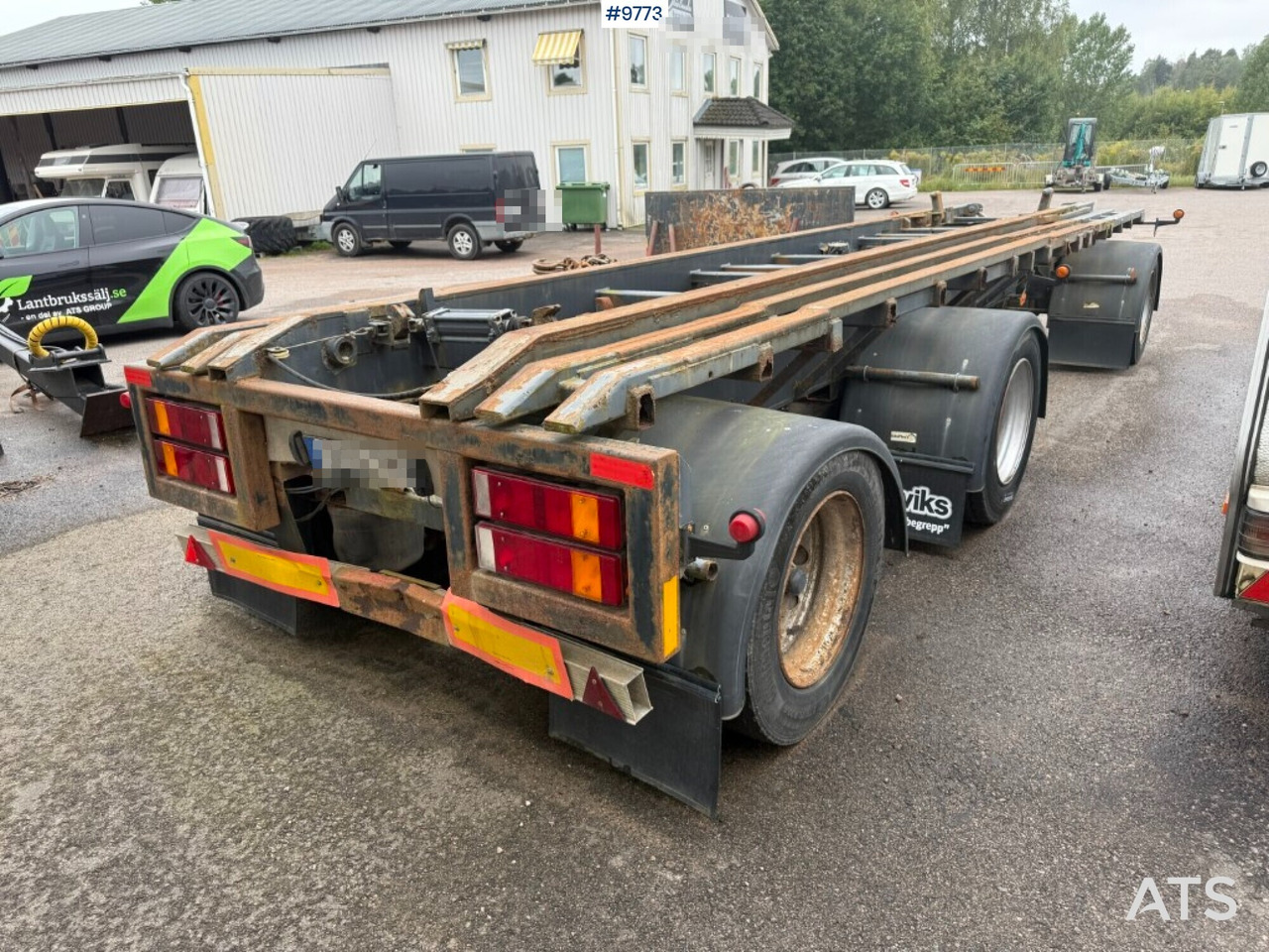 Kalmar Lagab Swap body trailer - مقطورة نقل الحاويات: صورة 4 Kalmar Lagab Swap body trailer - مقطورة نقل الحاويات: صورة 4