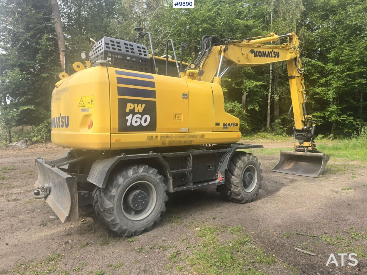 Komatsu PW160-11 with machine control - حفارة دولاب: صورة 4 Komatsu PW160-11 with machine control - حفارة دولاب: صورة 4