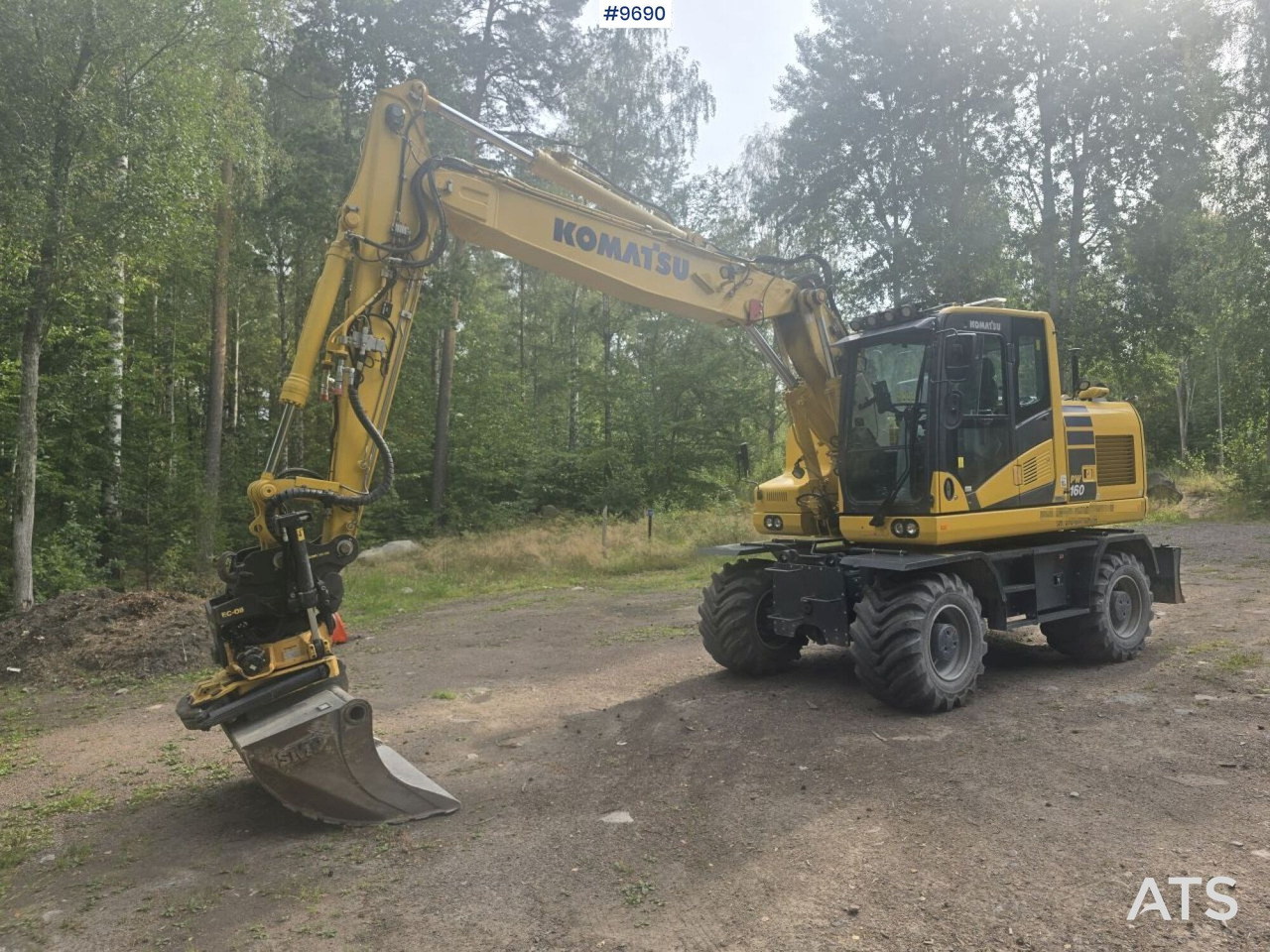 Komatsu PW160-11 with machine control - حفارة دولاب: صورة 1 Komatsu PW160-11 with machine control - حفارة دولاب: صورة 1