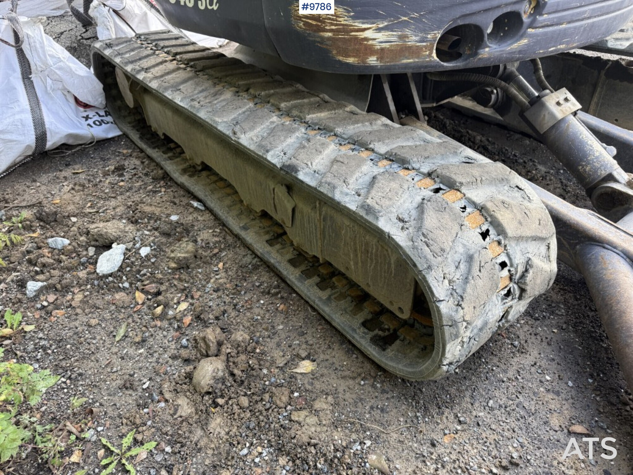 Kubota U45-3a crawler excavator with tiltrotator and buckets Kubota U45-3a crawler excavator with tiltrotator and buckets: صورة 12