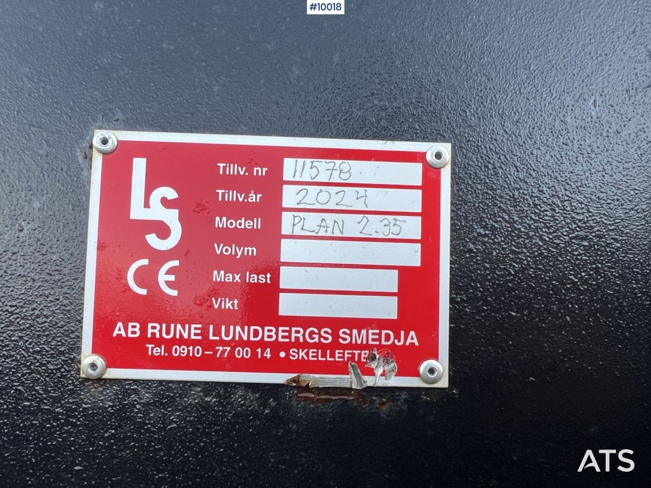 LS Planer bucket with Large BM - بكت شيول: صورة 4 LS Planer bucket with Large BM - بكت شيول: صورة 4