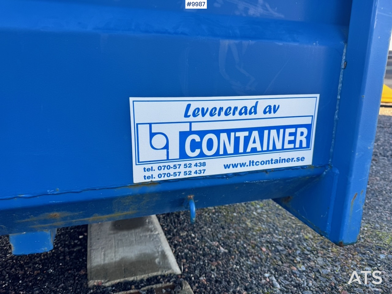 حاوية هوك لفت Lastväxlarflak med kapell (59,000:- ex moms): صورة 7 حاوية هوك لفت Lastväxlarflak med kapell (59,000:- ex moms): صورة 7