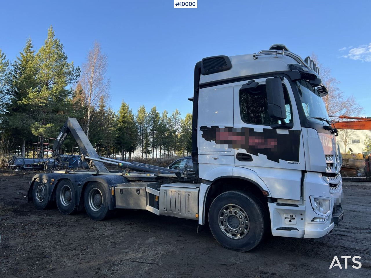 MERCEDES-BENZ AROCS 3251 Hook Truck with tridem body - شاحنة ذات خطاف: صورة 2 MERCEDES-BENZ AROCS 3251 Hook Truck with tridem body - شاحنة ذات خطاف: صورة 2