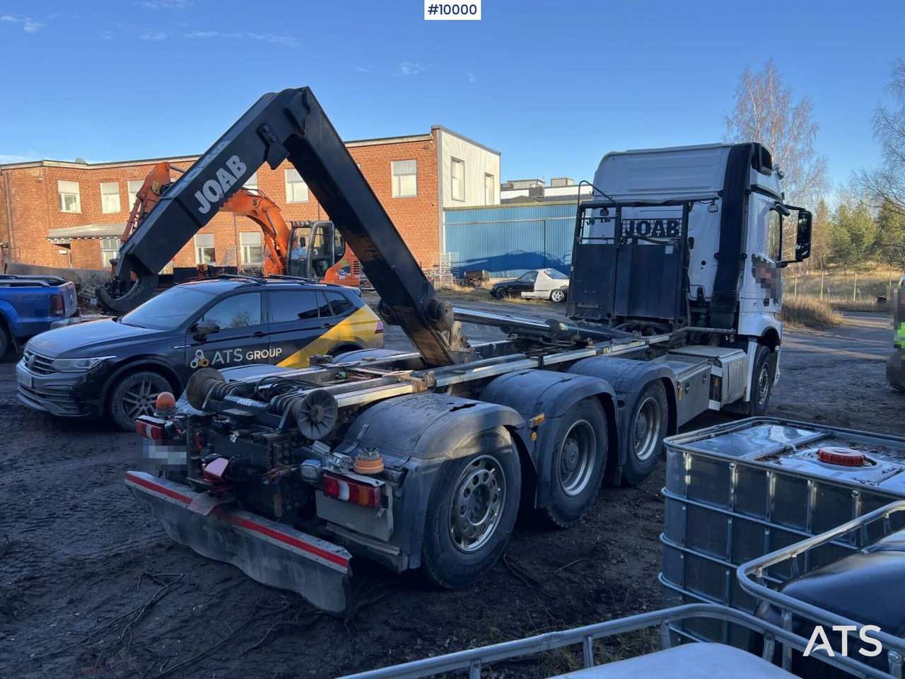 MERCEDES-BENZ AROCS 3251 Hook Truck with tridem body - شاحنة ذات خطاف: صورة 3 MERCEDES-BENZ AROCS 3251 Hook Truck with tridem body - شاحنة ذات خطاف: صورة 3