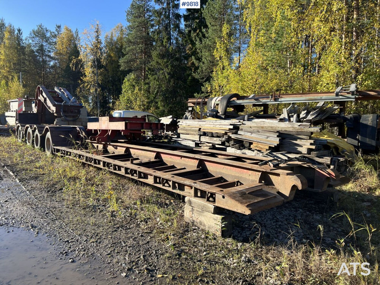 Machine trailer VM 53 4 PNKSSAO SC - مقطورة شحن نقل السيارات: صورة 3 Machine trailer VM 53 4 PNKSSAO SC - مقطورة شحن نقل السيارات: صورة 3