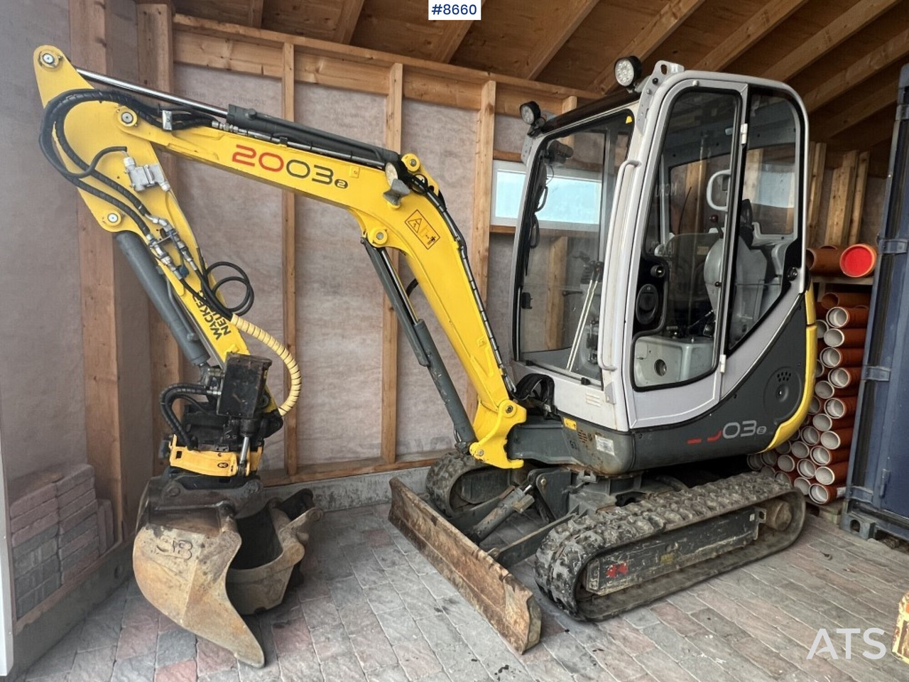Mini excavator - Wacker Neuson 2003RD - حفارة: صورة 1 Mini excavator - Wacker Neuson 2003RD - حفارة: صورة 1