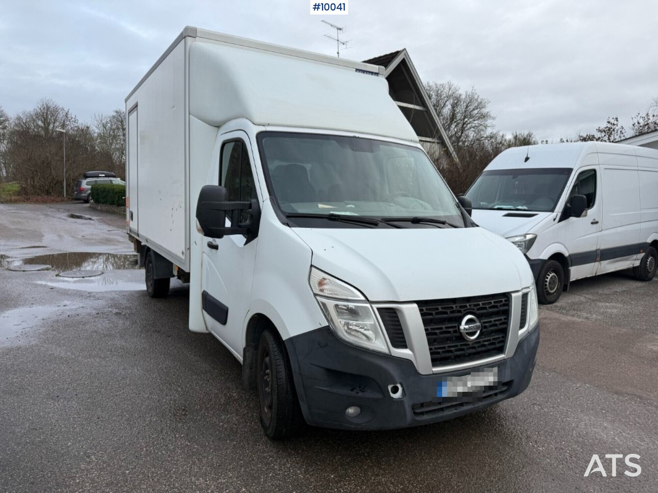 شاحنة مغلقة الصندوق Nissan NV 400 with tail lift: صورة 9