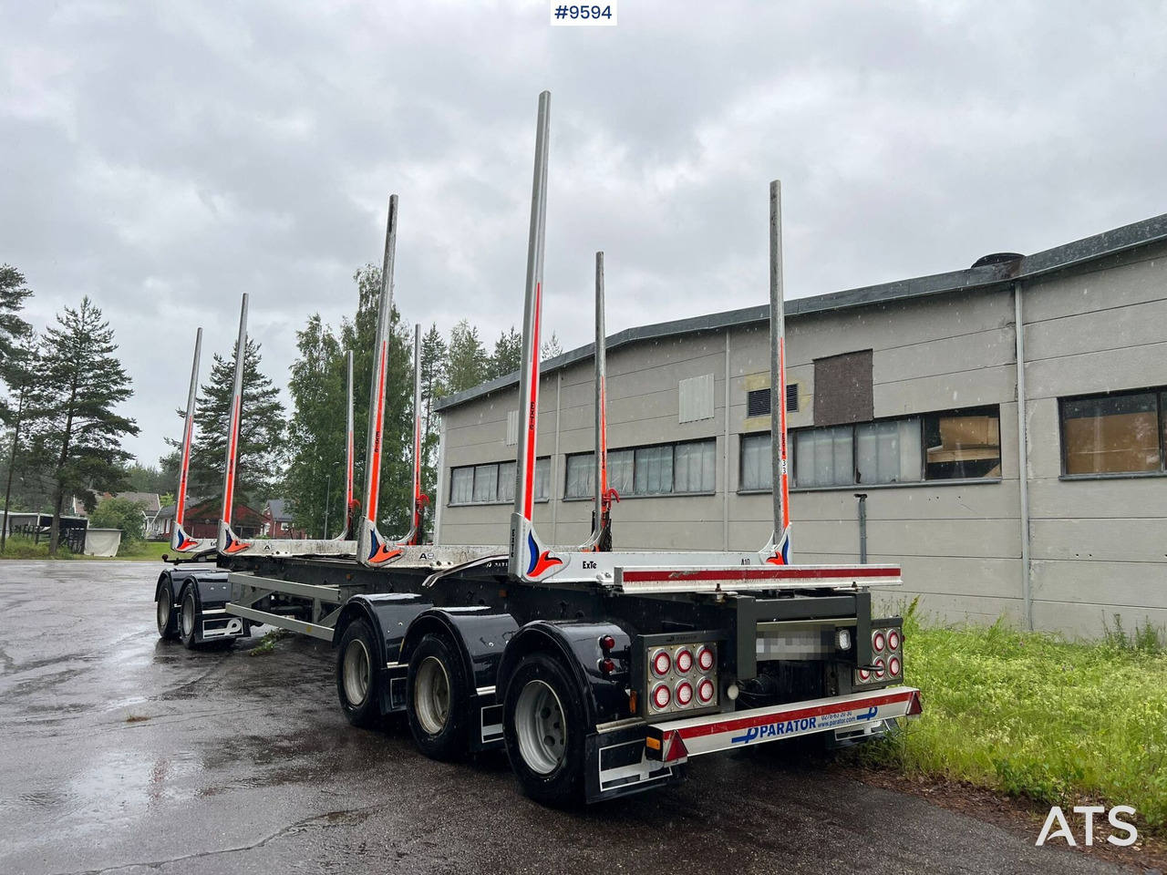 PARATOR Logging trailer 5 axle - مقطورة اخشاب: صورة 2 PARATOR Logging trailer 5 axle - مقطورة اخشاب: صورة 2