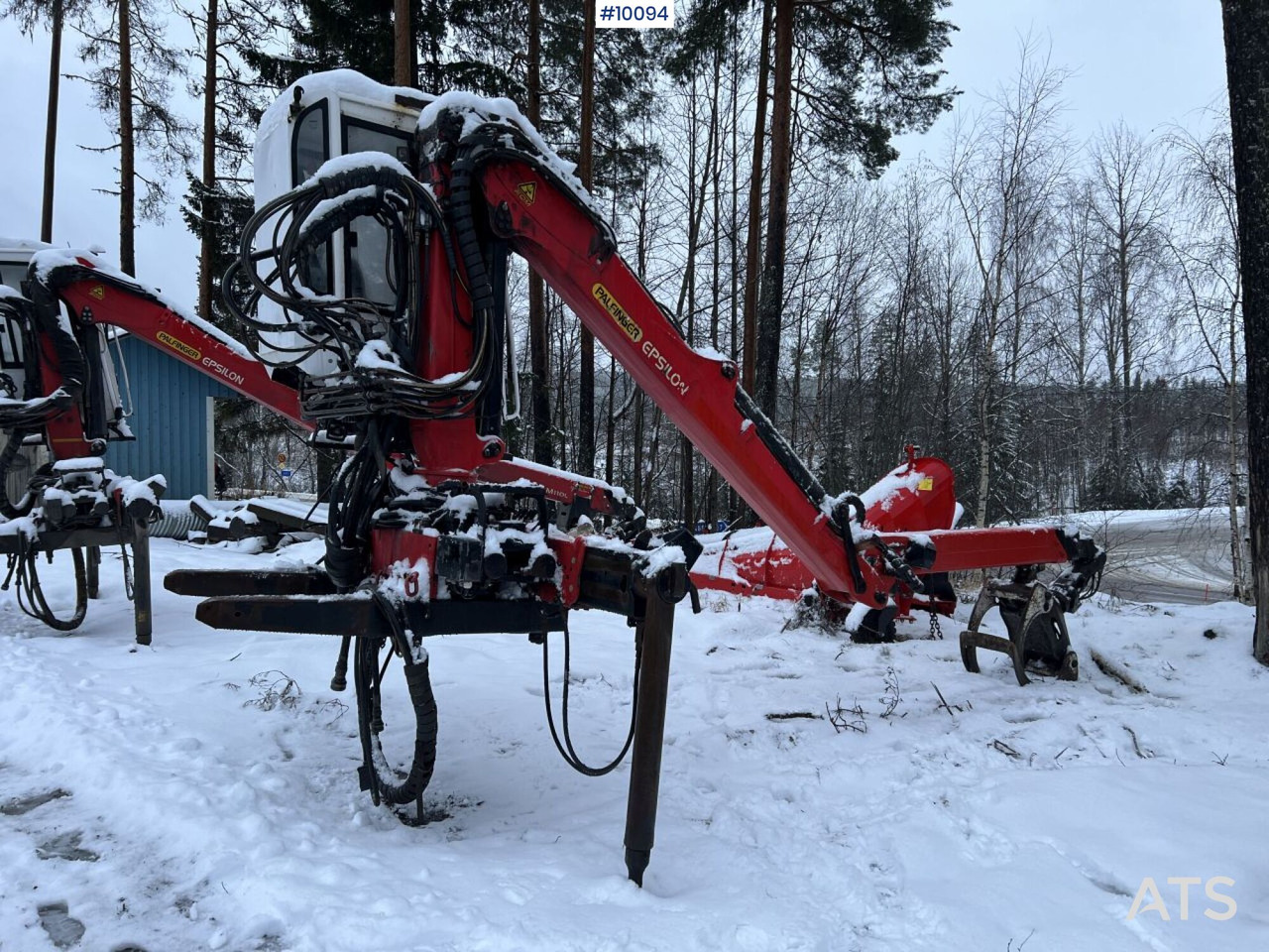 Palfinger Epsilon M110 Timber crane with double jib - ونش كرين: صورة 1 Palfinger Epsilon M110 Timber crane with double jib - ونش كرين: صورة 1