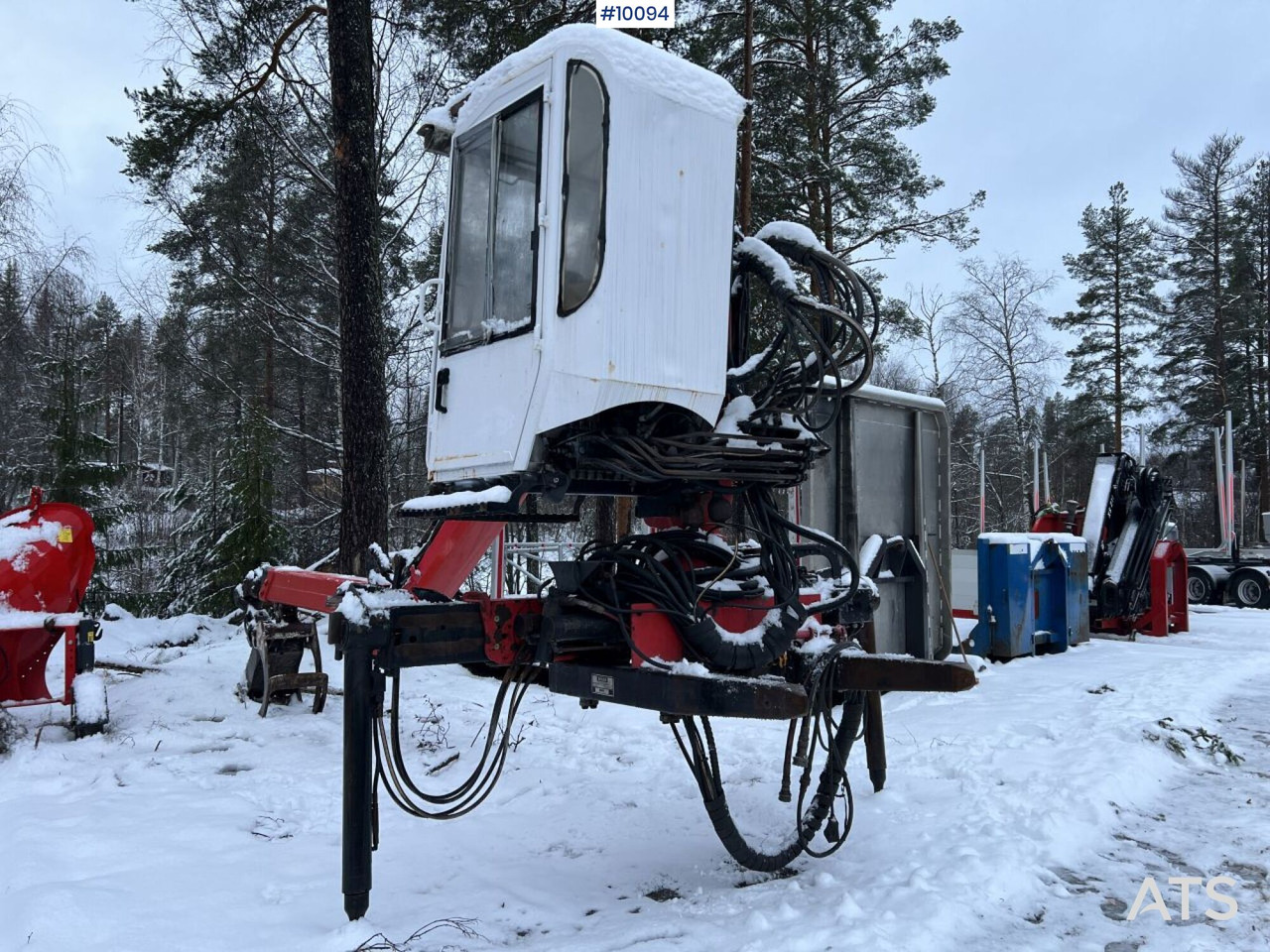 Palfinger Epsilon M110 Timber crane with double jib - ونش كرين: صورة 4 Palfinger Epsilon M110 Timber crane with double jib - ونش كرين: صورة 4