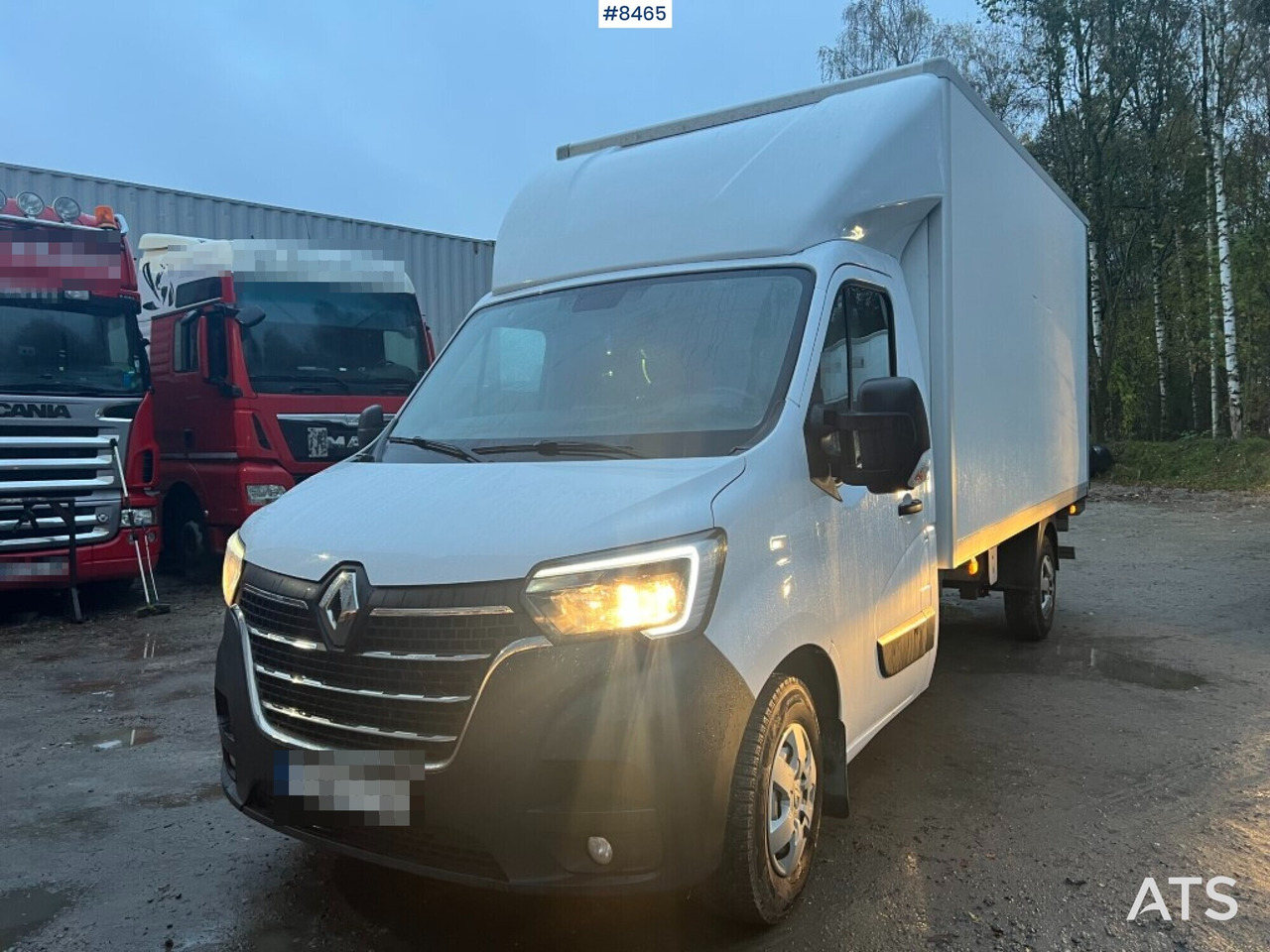 Renault master with tail lift - شاحنة مغلقة الصندوق: صورة 1 Renault master with tail lift - شاحنة مغلقة الصندوق: صورة 1