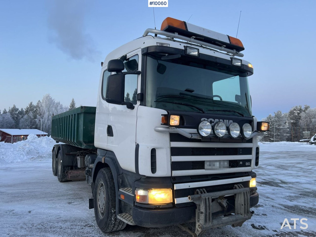 SCANIA R164 Tipper truck with plow equipment (VIDEO) - شاحنة قلاب: صورة 4 SCANIA R164 Tipper truck with plow equipment (VIDEO) - شاحنة قلاب: صورة 4