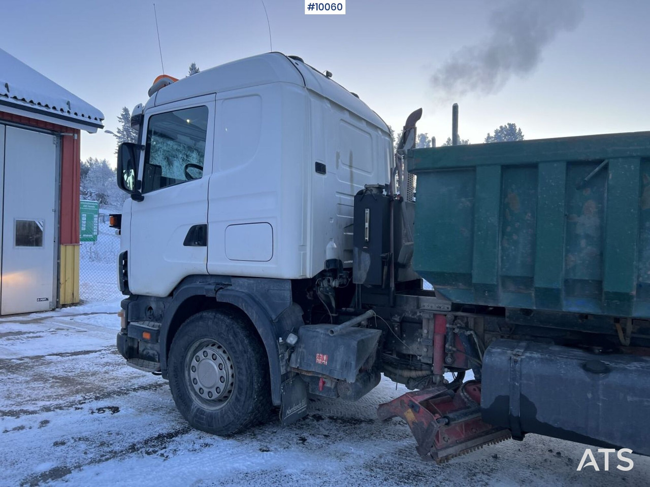 SCANIA R164 Tipper truck with plow equipment (VIDEO) - شاحنة قلاب: صورة 2 SCANIA R164 Tipper truck with plow equipment (VIDEO) - شاحنة قلاب: صورة 2